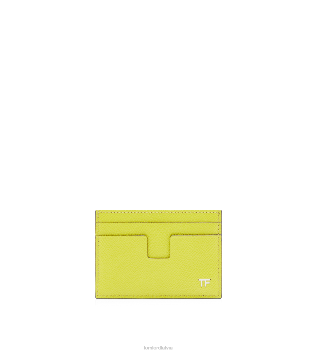 TOM FORD vīriešiem laims mazgraudu ādas naudas klipu kartes turētājs HTNR801