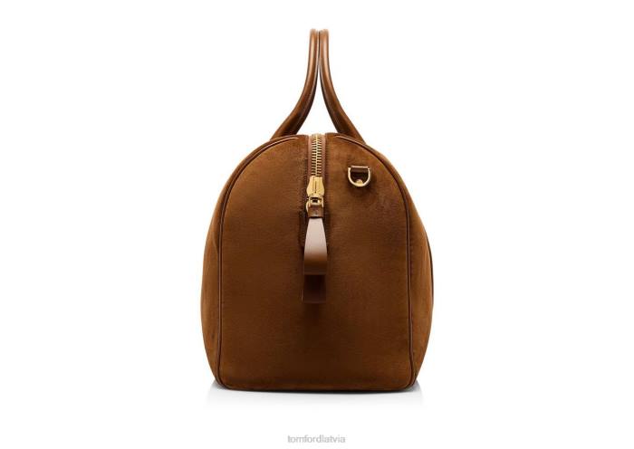 TOM FORD vīriešiem cigārs zamšādas plaši atveramas dufelis HTNR1034