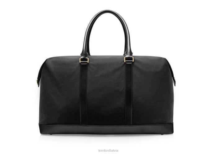 TOM FORD vīriešiem melns pārstrādāta neilona holdall HTNR1038